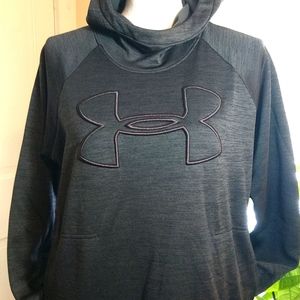 Womens Under Armour Gray Hoodie Size Medium
